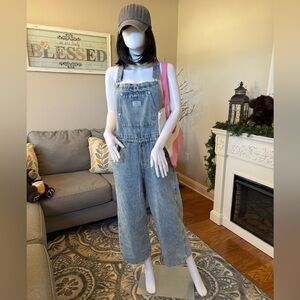Levi's Women's Blue Denim Overalls